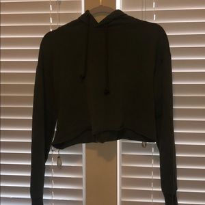 Cropped hoodie